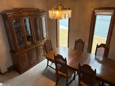 Solid wood dinning set, View more