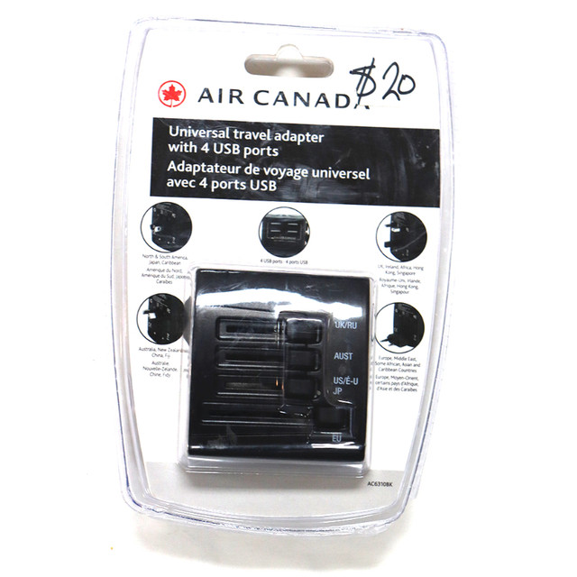 Travel Adapter for wall plugs in General Electronics in Saint John