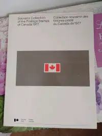 Souvenir Collection of the Postage Stamps of Canada 1977