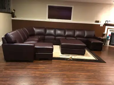 Leather Sectional Sofa, View more