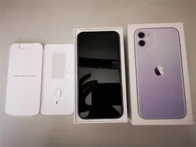 iPhone 11 Purple Like New Condition Unlocked, View more