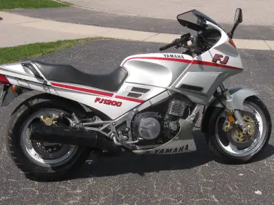 1988 FJ 1200 in good running/riding order. newer tires and chain. (shows 100,000KLM on odometer) not...