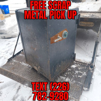 Free pick up of Scrap Metals