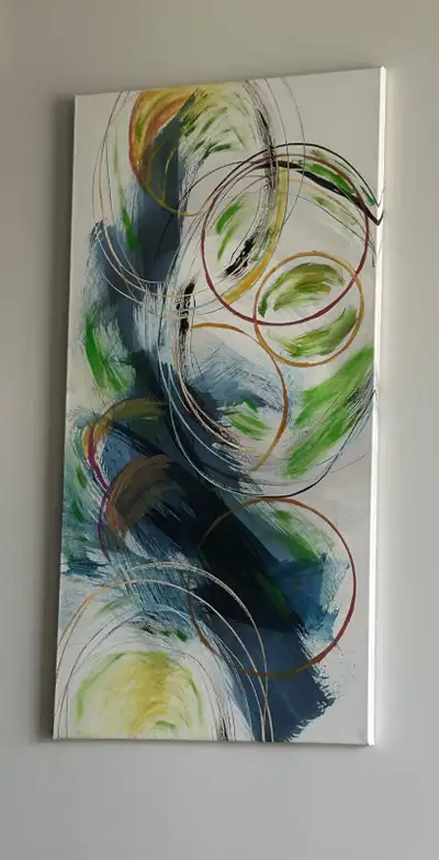 Large painting 40x20 inches , View more