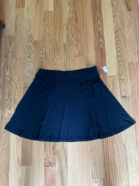Navy Knit Skirt - size 17