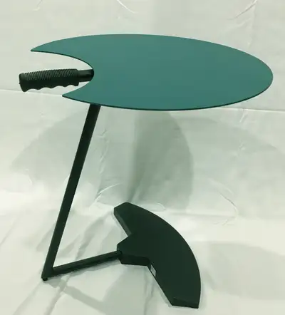 RARE VINTAGE NAOS 1988 Modern Designer Side Table, Italy, COA, View more