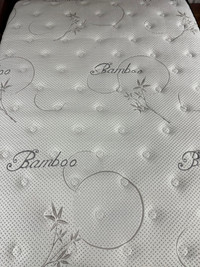 NEW IN BOX 10" Bamboo Pocket Coil Mattress in all 4 Sizes