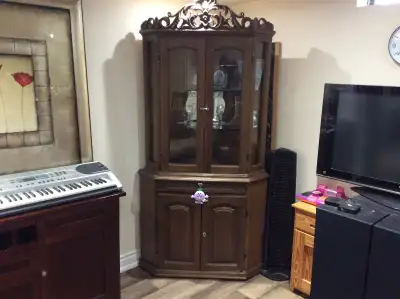 Walnut Wood show case,hutches, View more