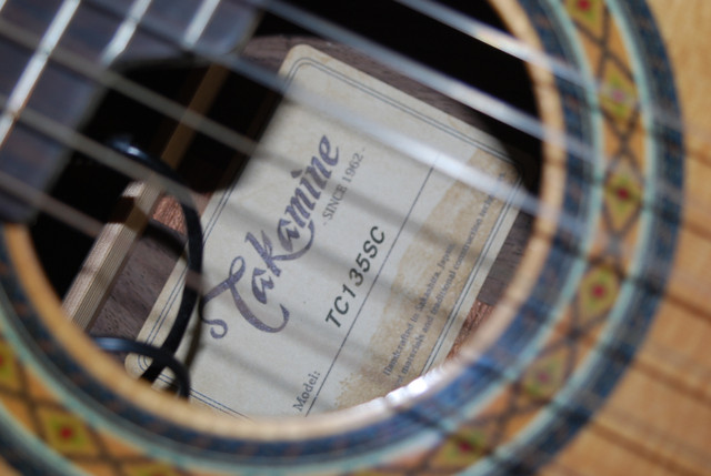Takamine TC135SC Cutaway Jazz Guitar in Guitars in Moncton - Image 2
