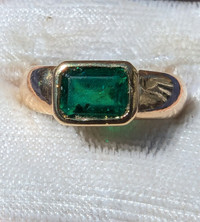 1.67ct Natural Emerald Ring