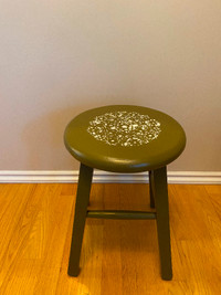 Wood stool