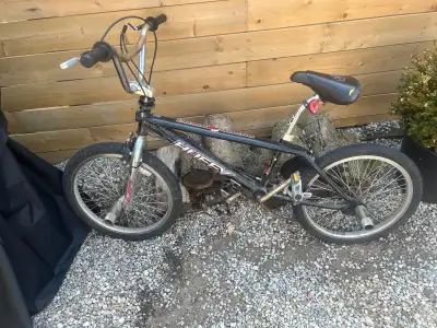 BMX bike with gyro breaks and pegs