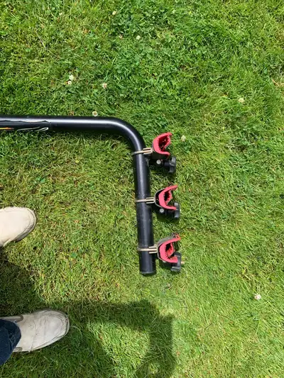 Bike carrier for vehicle with hitch, View more