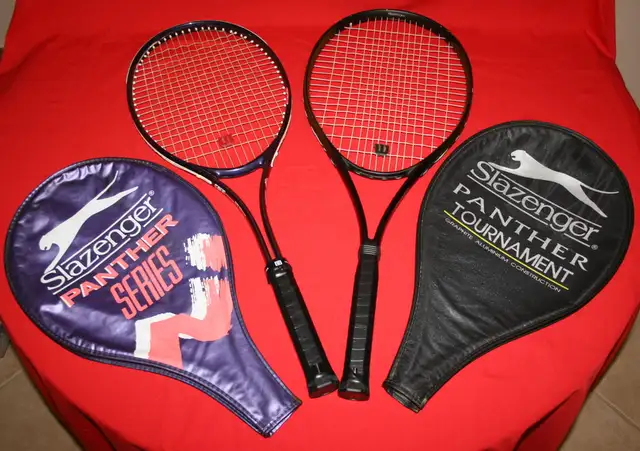 2 Wilson Tennis Rackets $60.00 in Tennis & Racquet in Windsor Region - Image 2