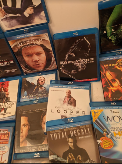 CD Movie Videos Blu Ray DISC 51 movies in total, View more