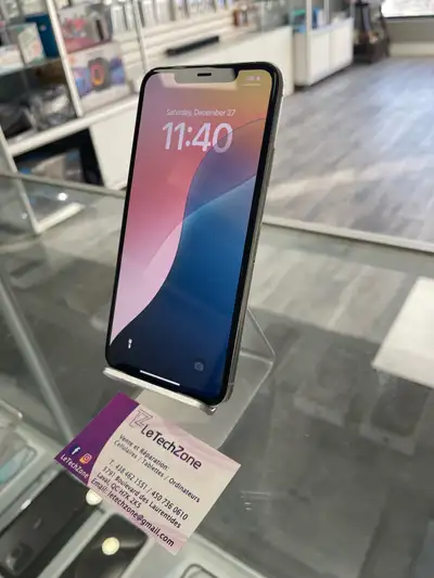 iPhone 11 Pro Max – 64 Go – Batterie 84 % – Bon état ✔️ Santé de la batterie 84 % ✔️ Très légères tr...