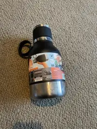 Asobu Stainless Steel Water Bottle with Dog Bowl