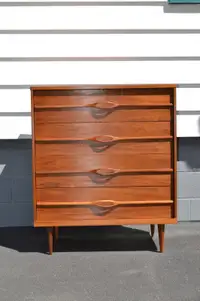 Mid Century Walnut Dresser