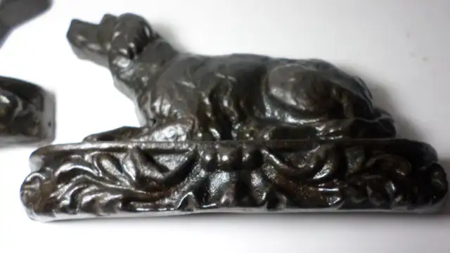Cast Iron Dogs - Irish Setter Labs  Bookends VIEW OTHER ADS in Arts & Collectibles in Kitchener / Waterloo - Image 3