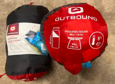 Sac de couchage kid outbound 35$ chaque Venir chercher à pointes aux trembles H1a3a3