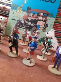 Tintin Figurines Collection officielle lot de 16 figurines 