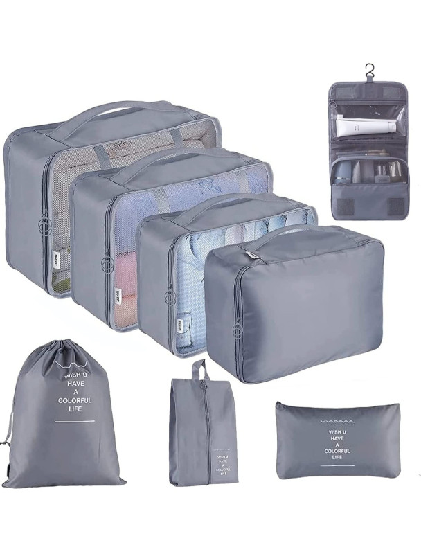 8 Piece Travel Cubbi Storage Set - New in Other in Burnaby/New Westminster