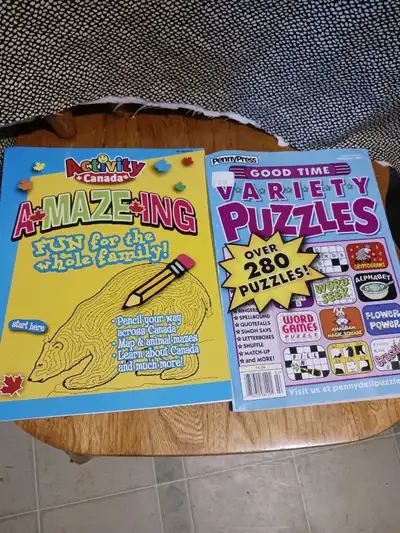 Puzzle books, View more