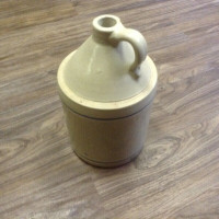 Antique Stoneware Pottery Jug