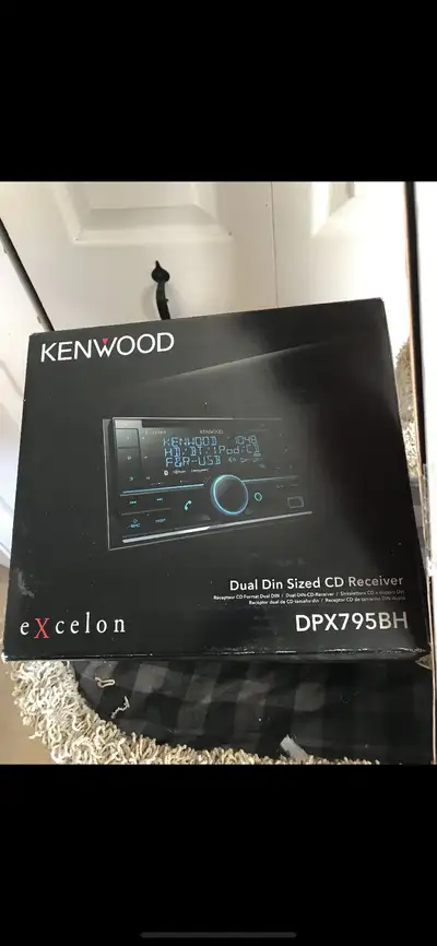 BNIB Kenwood DPX795BH Excelon double din car stereo. BNIB pair (2 in total) of JBL CS763 CS series 6...