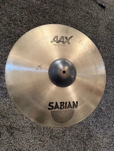 Sabian AAX 21" Raw Bell Dry Ride, View more