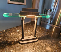 1980s Robert Sonneman Post Modern Halogen Desk Lamp