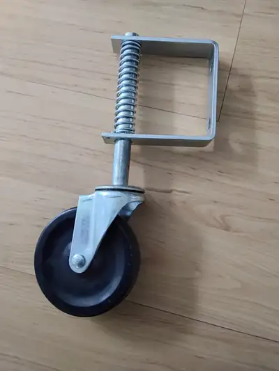 2 Spring Loaded Gate Wheel 4 inch wheel, View more