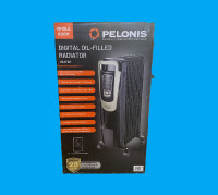 PELONIS PH-14A 1500W ELECTRIC OIL RADIATOR HEATER - brand new!