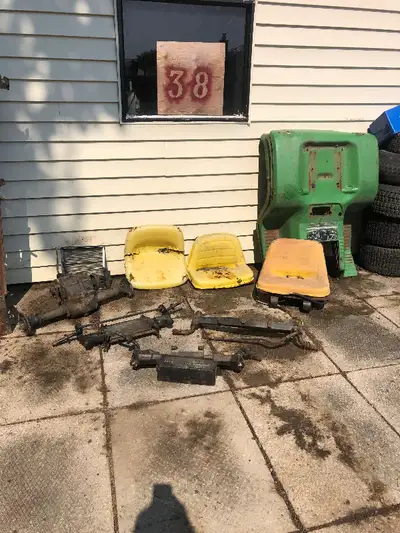 John Deere riding lawn tractor 210 parts, View more