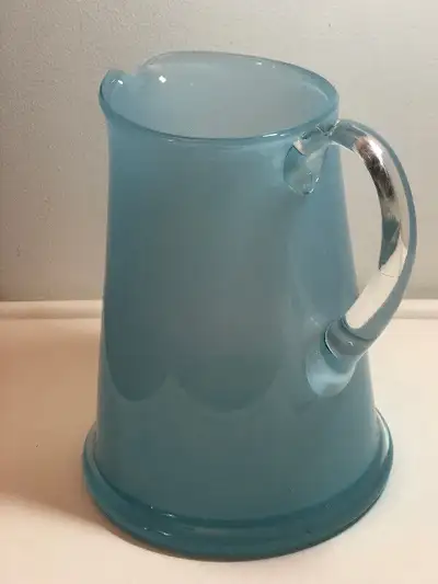 Frost Blue Crystal Pitcher - $10, View more