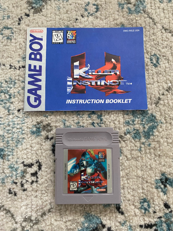 Killer Instinct (Avec livret) pour Nintendo Game Boy dans Autre  à Trois-Rivières