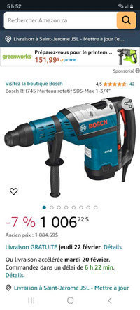 Bosch hammer rh745