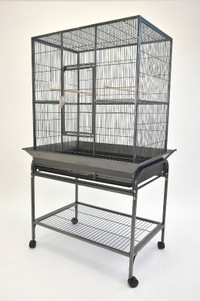 32"X21" Spacious flight cage for small bird and parrot