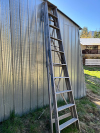 Free 10ft wooden ladder