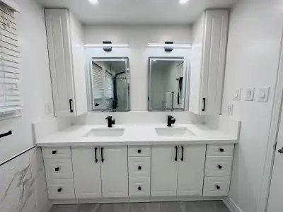 Bathroom reno, View more