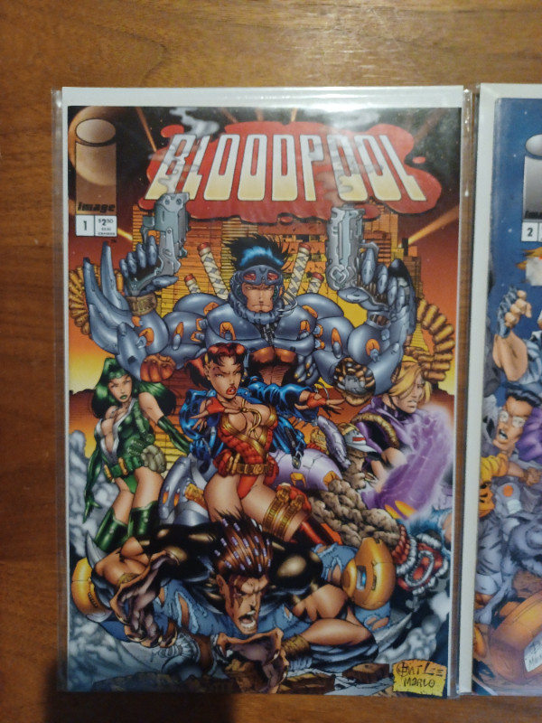 Bloodpool comic book lot. Issues 1 to 3. Image comics 1995 in Comics & Graphic Novels in Oakville / Halton Region - Image 2