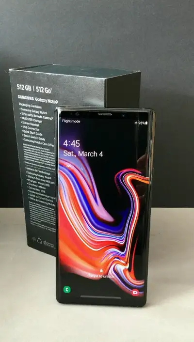 UNLOCKED__512 Gb SAMSUNG Galaxy Note 9 Smartphone + Accessories, View more