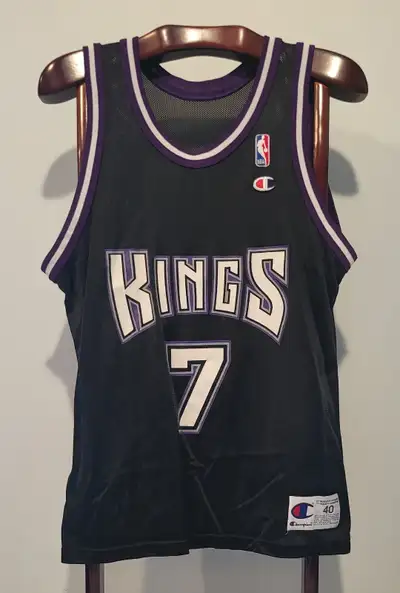 CHAMPION BOBBY HURLEY SACRAMENTO KINGS ROAD JERSEY 40, View more
