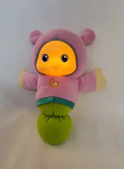 Playskool Lullaby 10" Pink Gloworm Soothing Light Sounds, View more