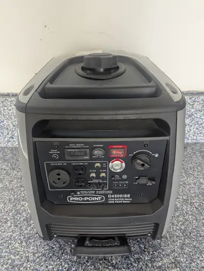 New Low Price - 4500W Gas-Powered Inverter Generator - Like New, View more