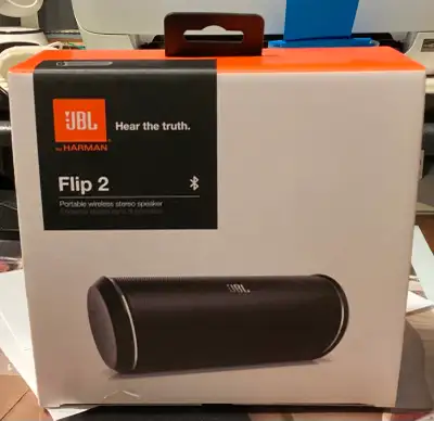 JBL Flip 2 portable wireless stereo speaker by Harman, View more