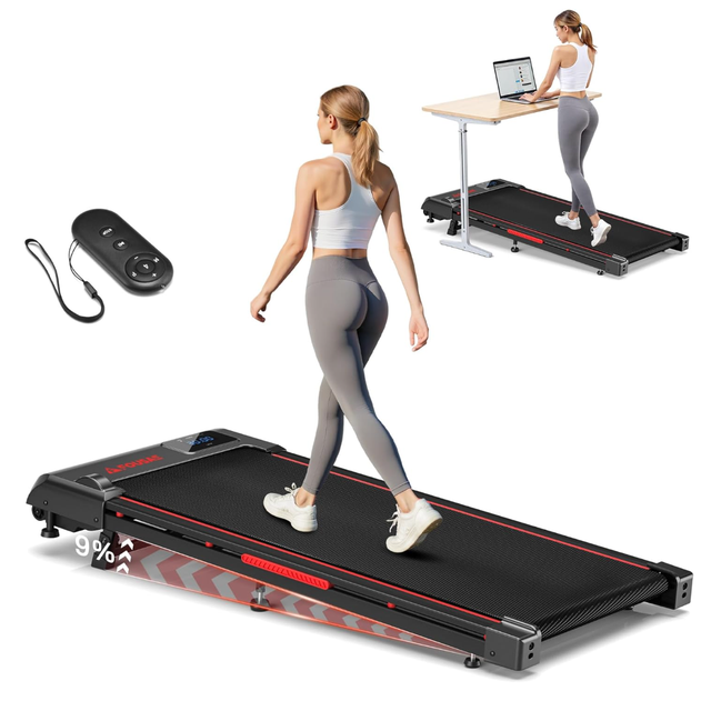 3 in 1 Walking Pad Treadmill 9% Incline in Exercise Equipment in Edmonton - Image 2