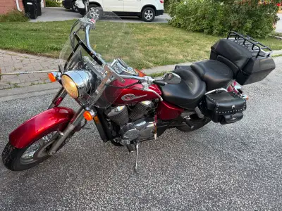2003 Honda Shadow 750CC for sale $2250 OBO. In great shape, will need tires. Low mileage 32319km. Do...