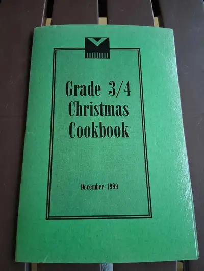 Grade 3/4 Christmas Cookbook, View more