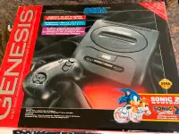 Genesis Sega console 2e génération complète dans boite originale